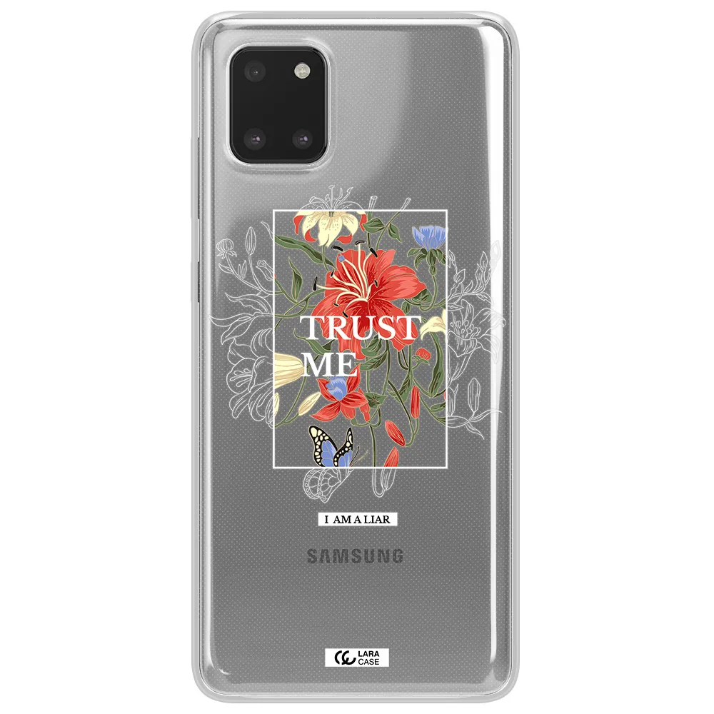 Trust Me Samsung Note 10 Lite Clear TPU Case
