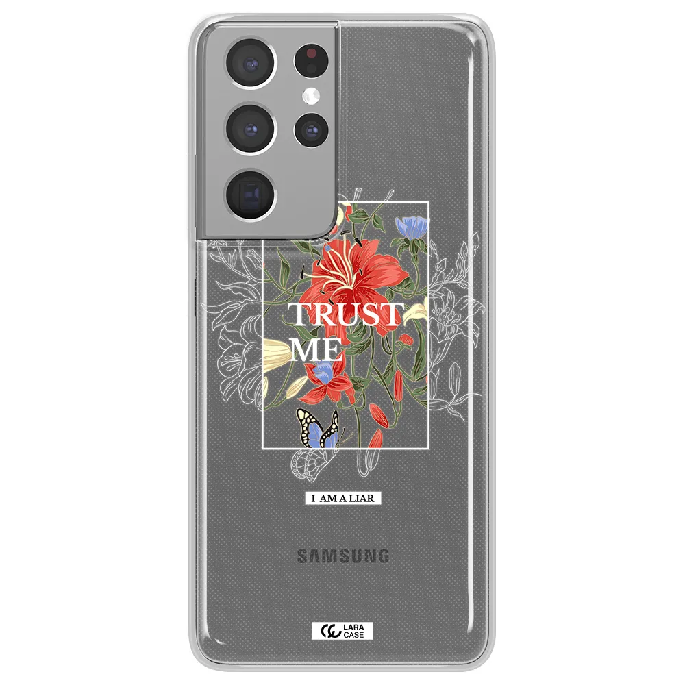 Trust Me Samsung S21 Ultra Clear TPU Case