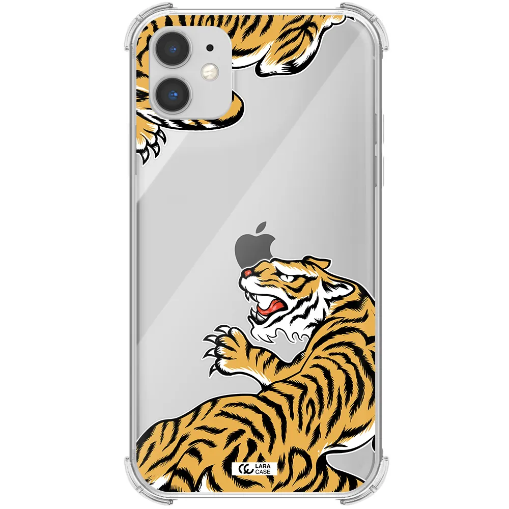 Chinese Tiger Apple iPhone 11 Clear PC Case