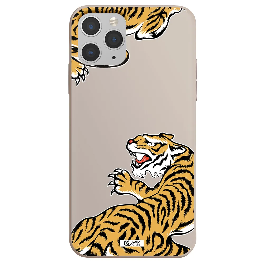 Chinese Tiger Apple iPhone 11 pro max Silicone Stone Case