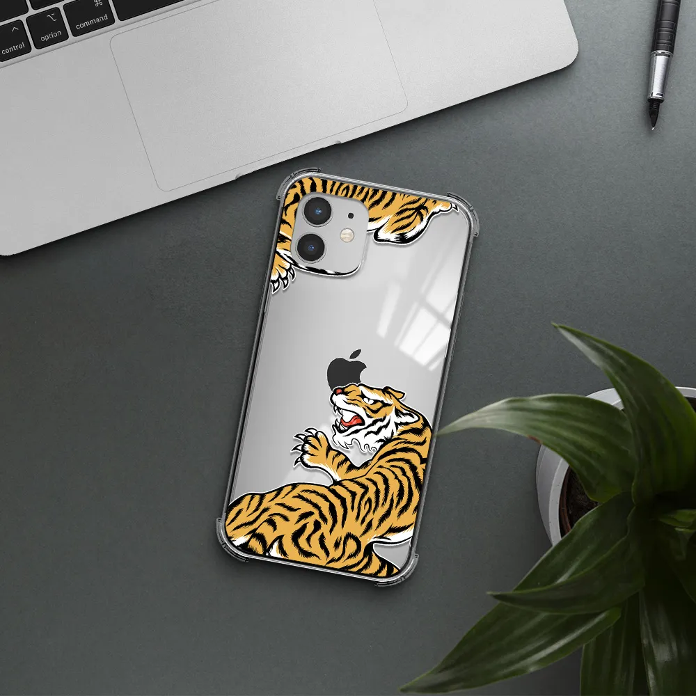 Chinese Tiger Apple iPhone 12 mini Clear PC Case