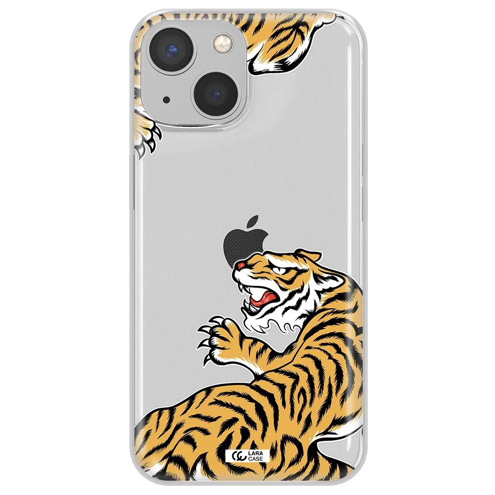 Chinese Tiger Apple iPhone 13 Clear TPU Case
