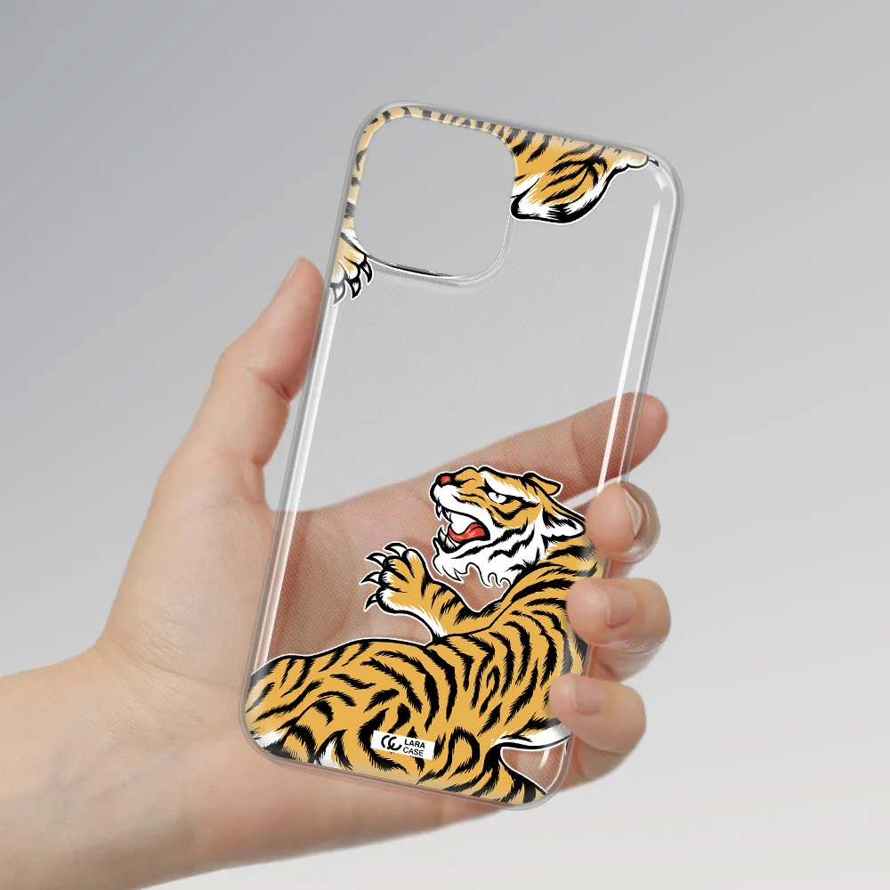 Chinese Tiger Apple iPhone 13 mini Clear TPU Case