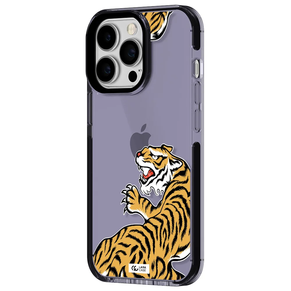 Chinese Tiger Apple iPhone 13 Pro impact Lilac Case