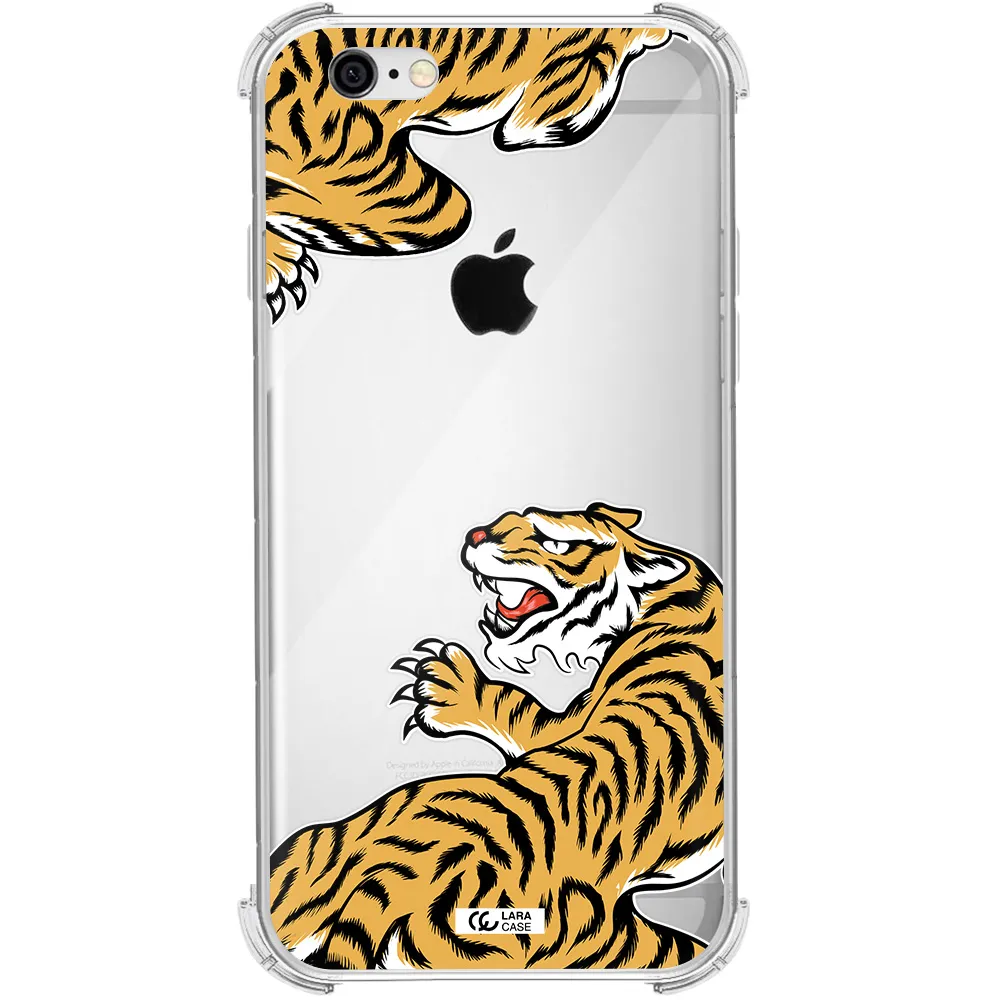 Chinese Tiger Apple iPhone 6 Clear PC Case