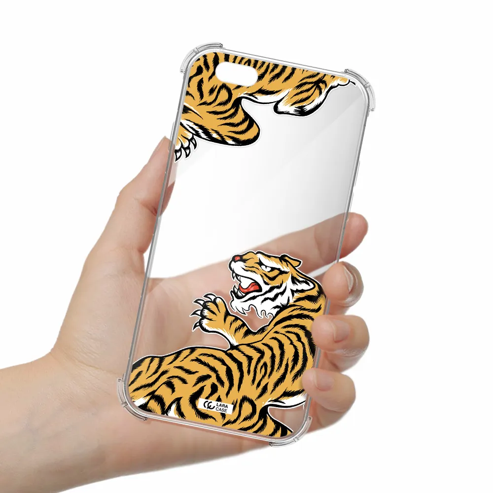 Chinese Tiger Apple iPhone 6 Clear PC Case