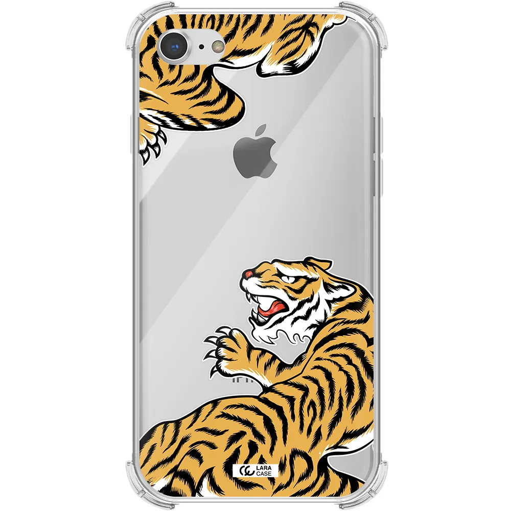 Chinese Tiger Apple iPhone 7 Clear PC Case
