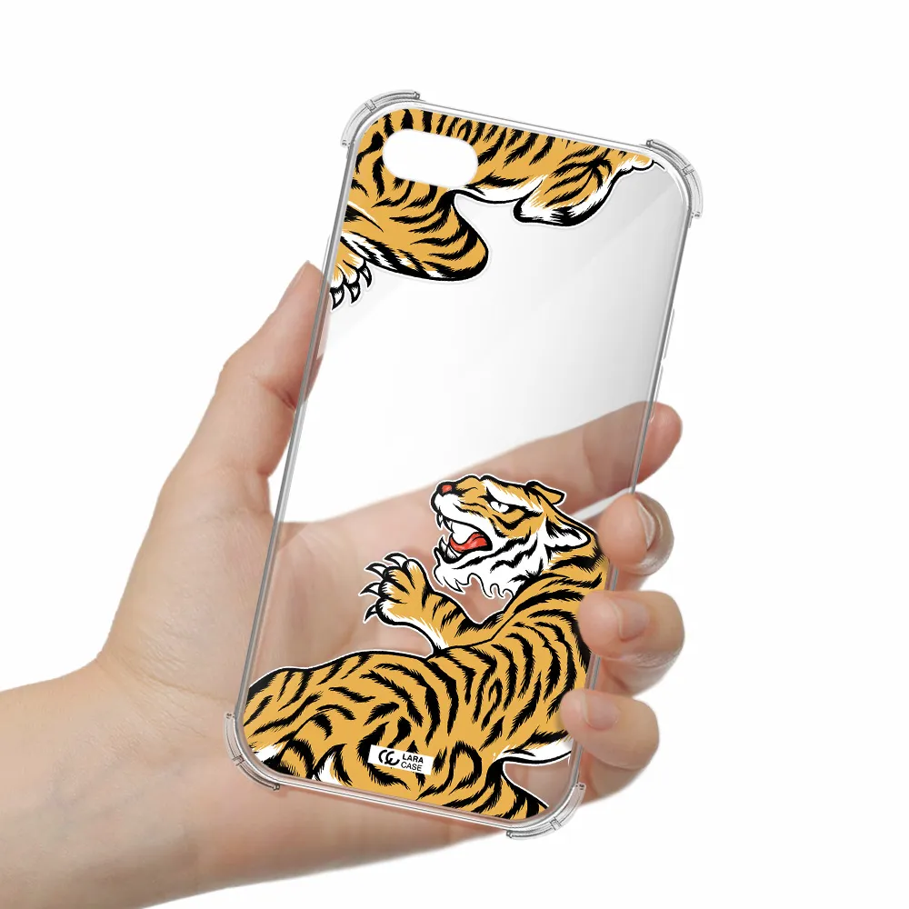 Chinese Tiger Apple iPhone 7 Clear PC Case
