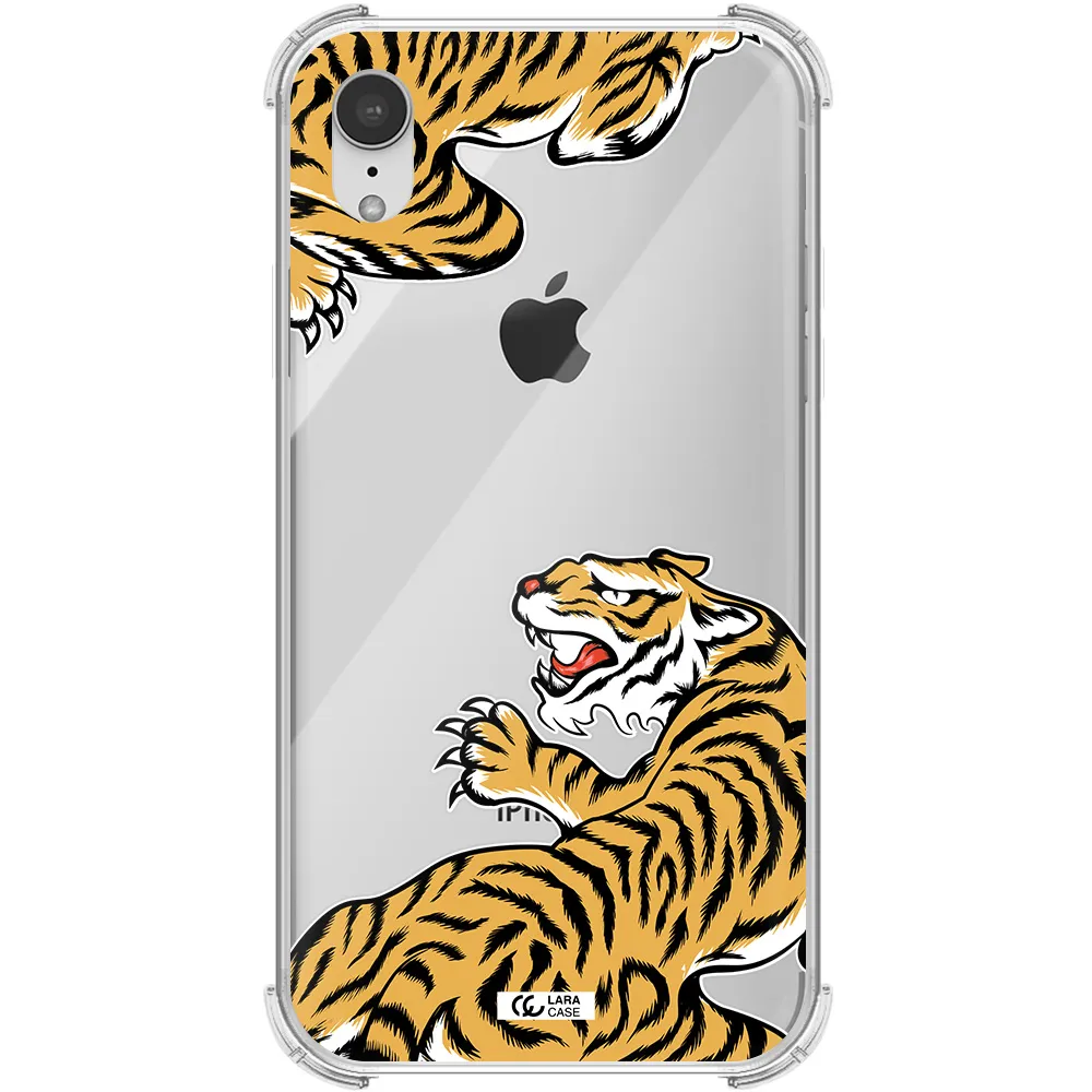 Chinese Tiger Apple iPhone XR Clear PC Case
