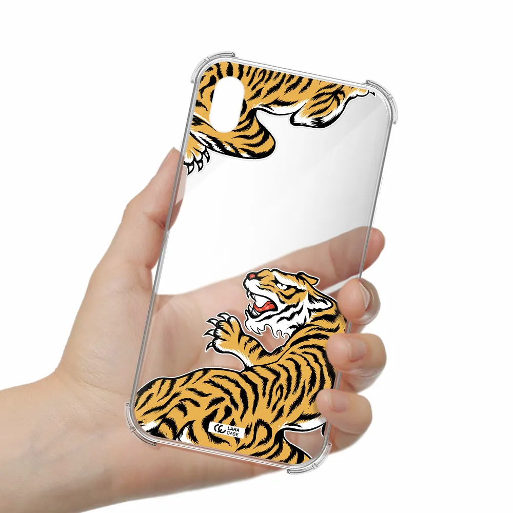 Chinese Tiger Apple iPhone XR Clear PC Case