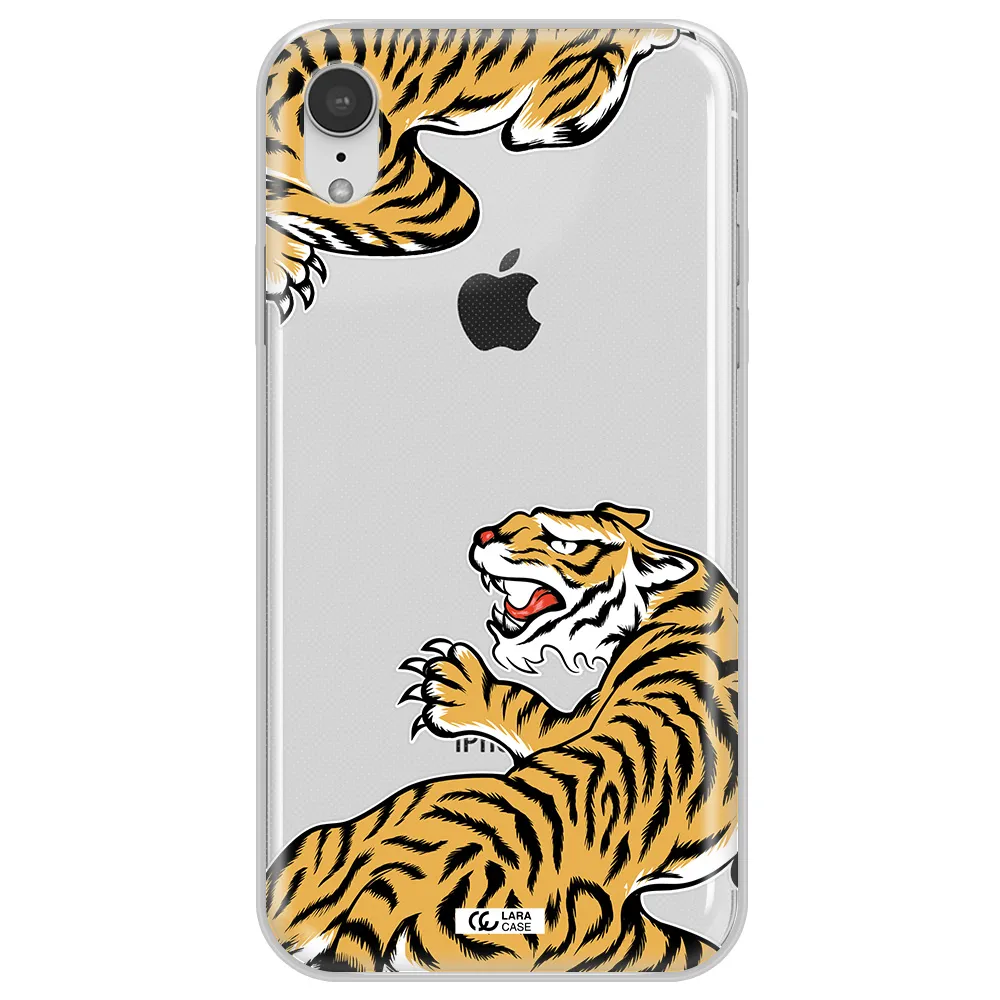 Chinese Tiger Apple iPhone XR Clear TPU Case
