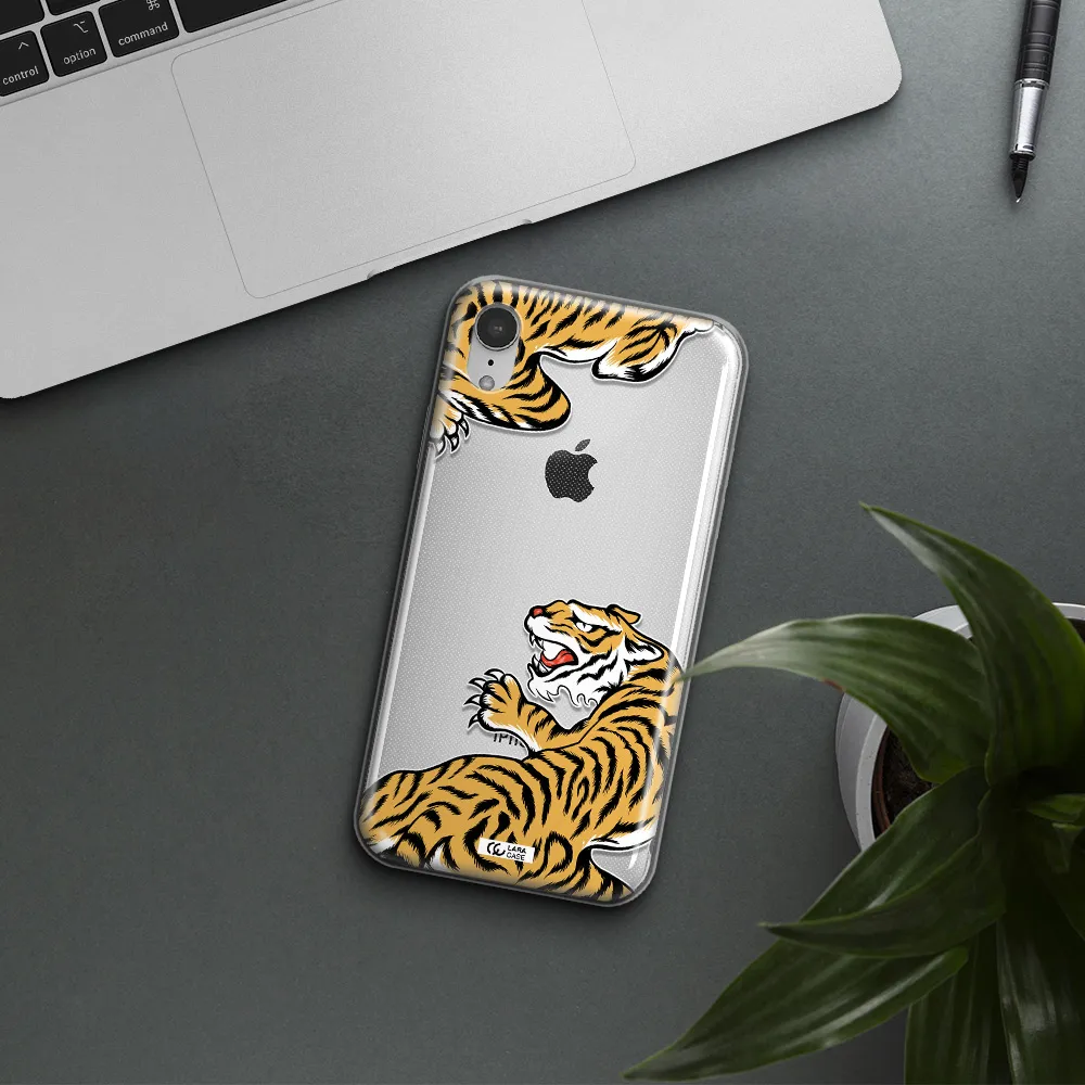 Chinese Tiger Apple iPhone XR Clear TPU Case
