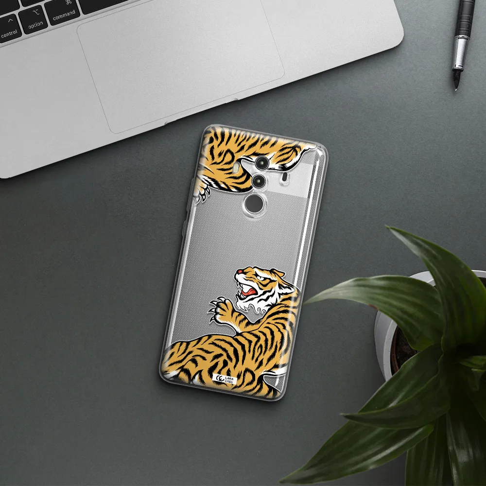 Chinese Tiger Huawei Mate 10 Clear TPU Case