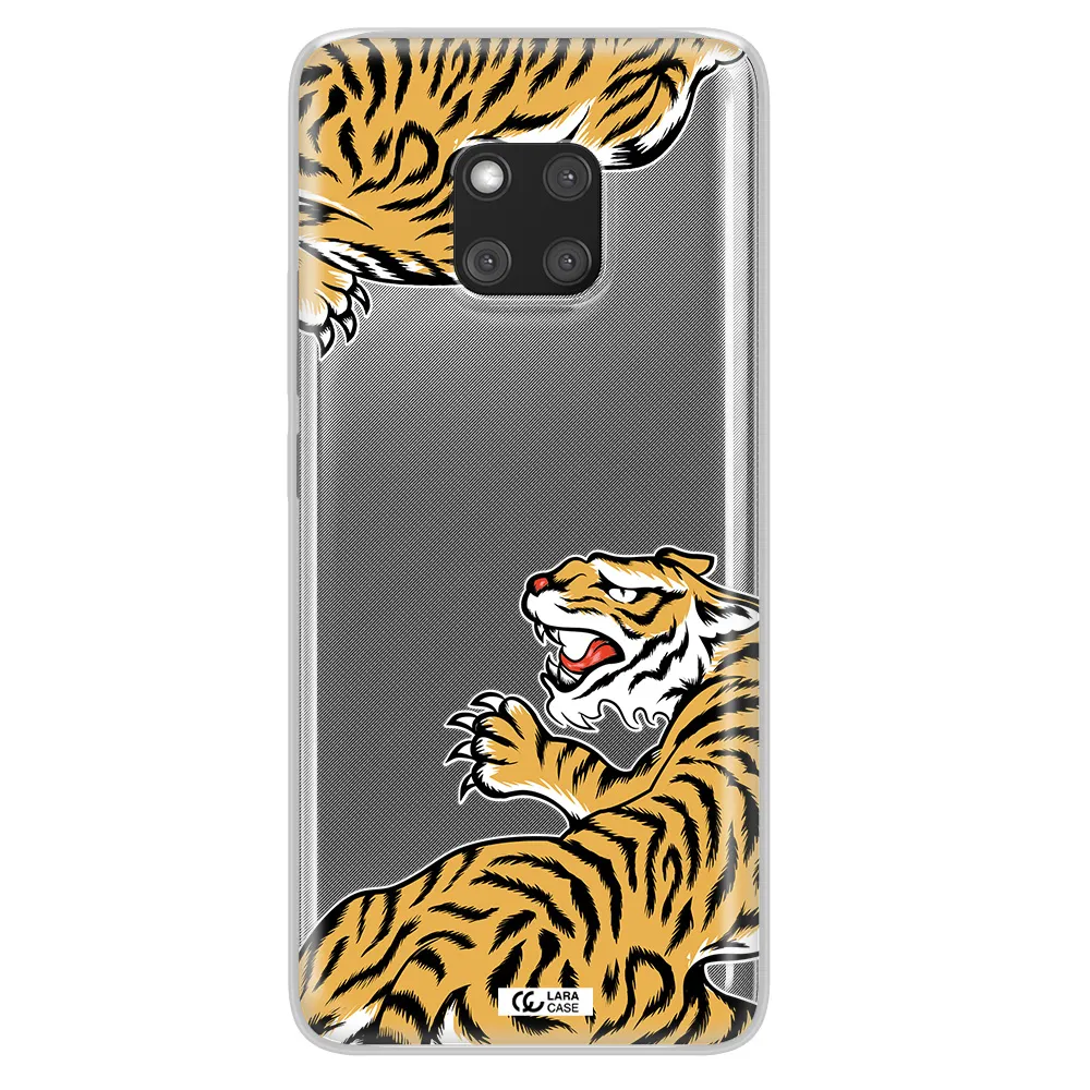 Chinese Tiger Huawei Mate 20 Pro Clear TPU Case