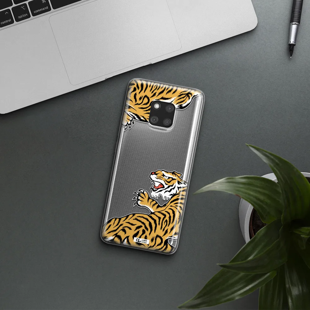 Chinese Tiger Huawei Mate 20 Pro Clear TPU Case