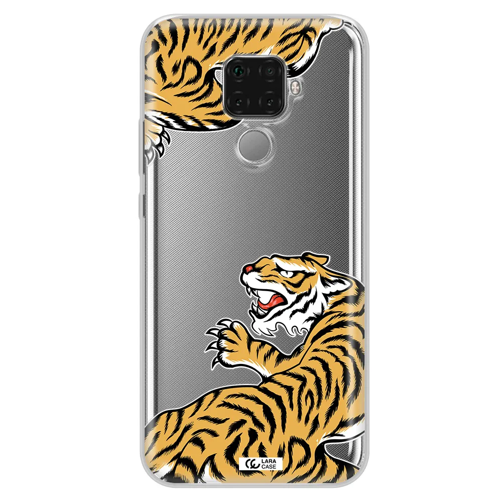 Chinese Tiger Huawei Mate 30 Lite Clear TPU Case