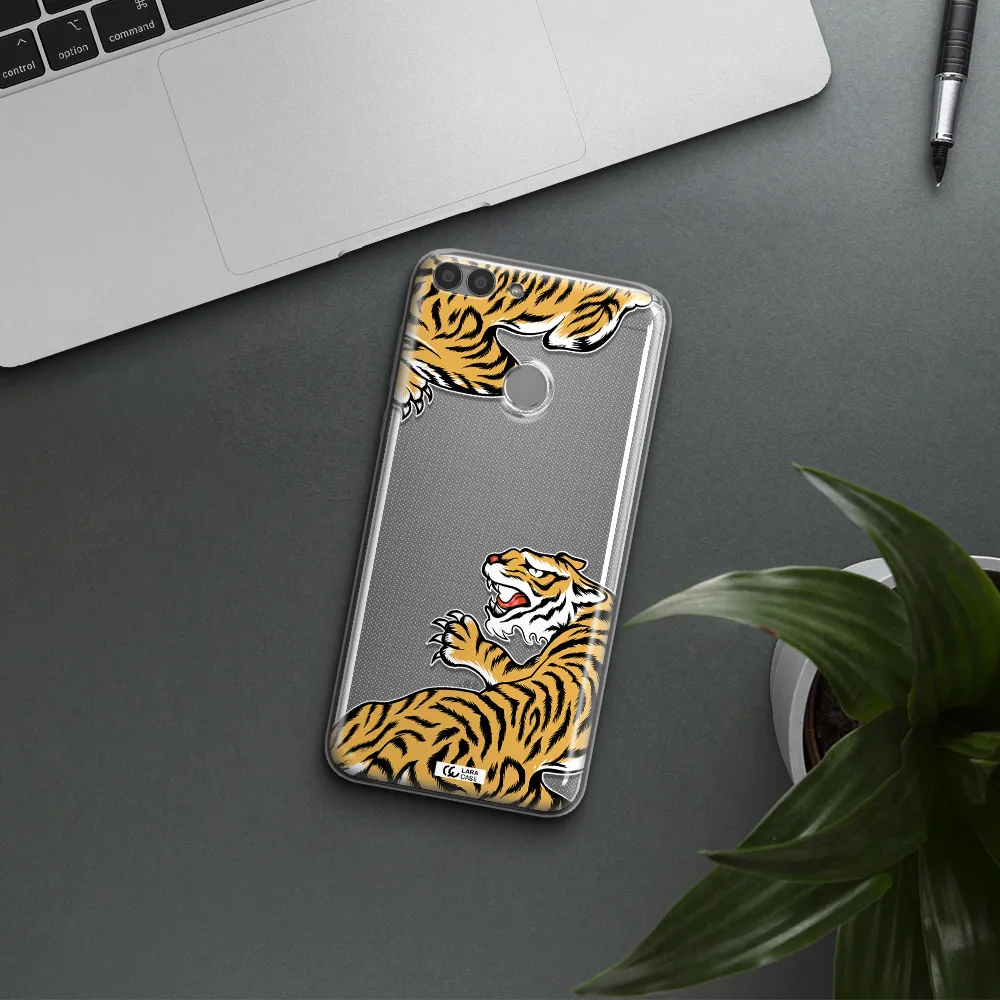 Chinese Tiger Huawei P Smart 2017 Clear TPU Case