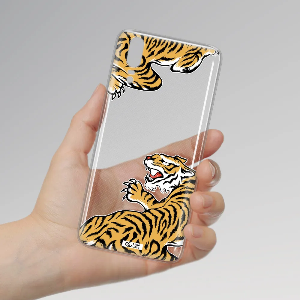 Chinese Tiger Huawei P20 Clear TPU Case