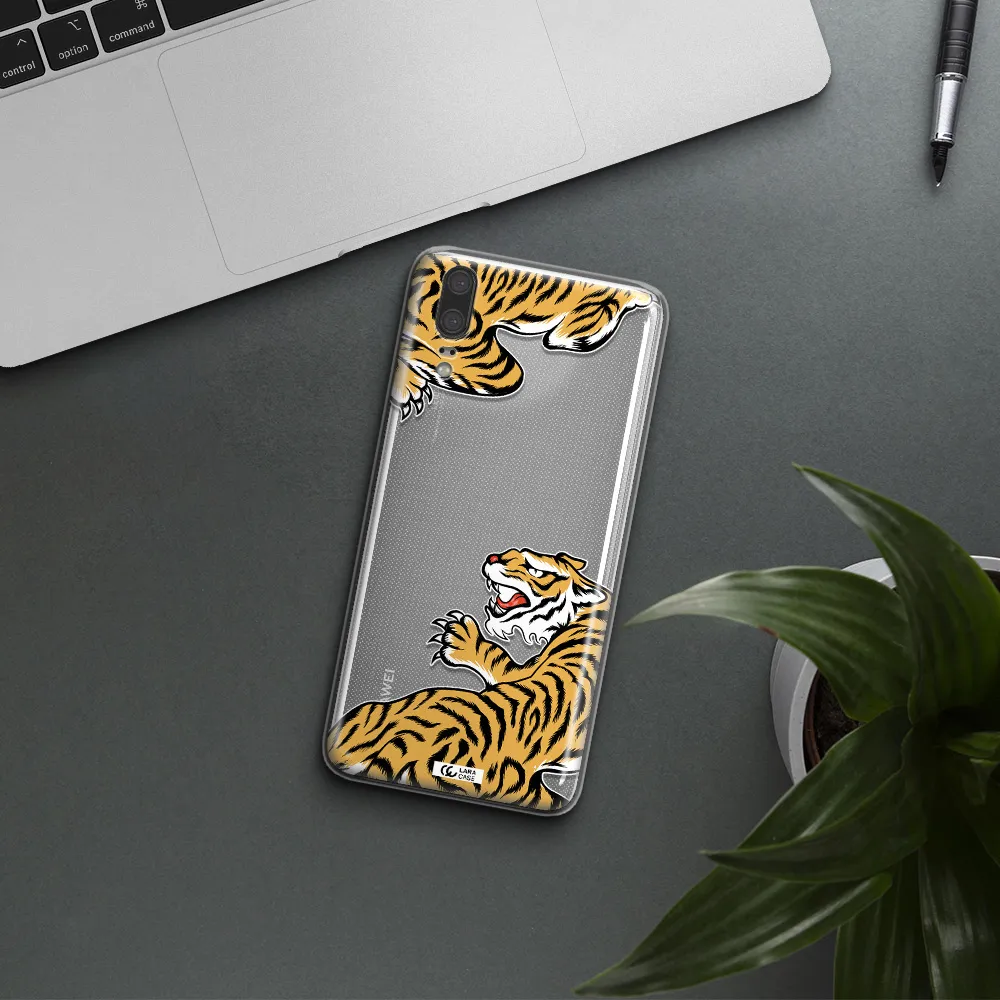 Chinese Tiger Huawei P20 Clear TPU Case