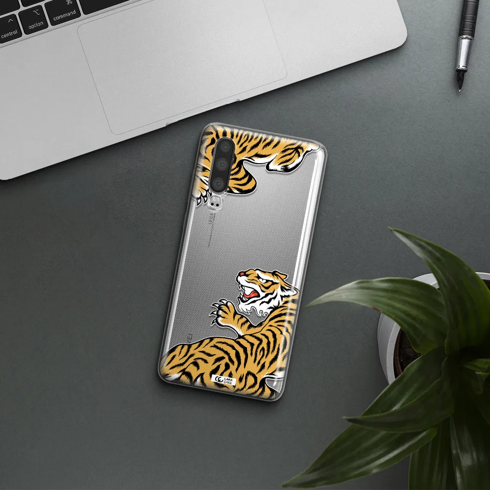 Chinese Tiger Huawei P30 Clear TPU Case
