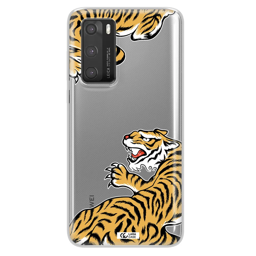 Chinese Tiger Huawei P40 Clear TPU Case