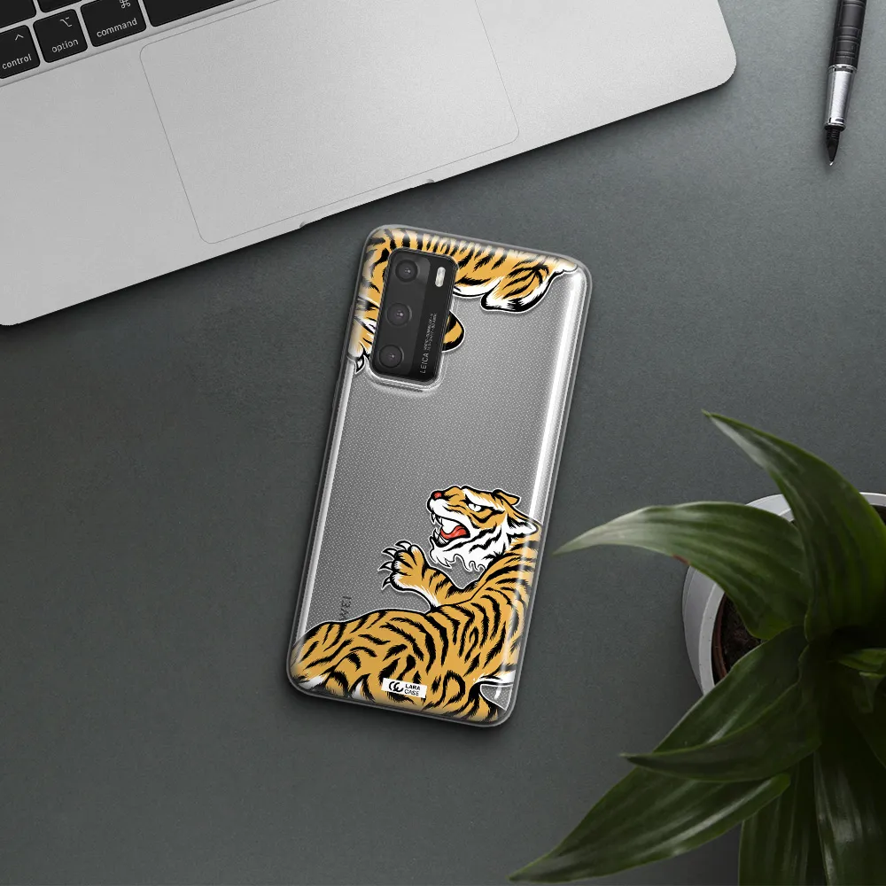 Chinese Tiger Huawei P40 Clear TPU Case