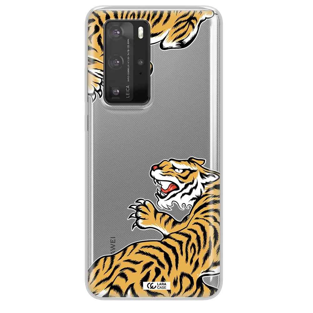 Chinese Tiger Huawei P40 Pro Clear TPU Case