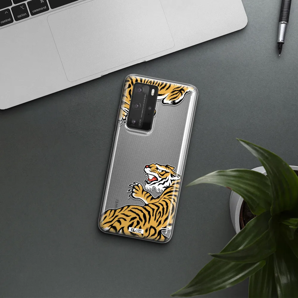 Chinese Tiger Huawei P40 Pro Clear TPU Case