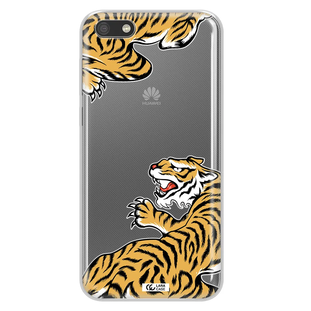 Chinese Tiger Huawei Y5 2018 Clear TPU Case