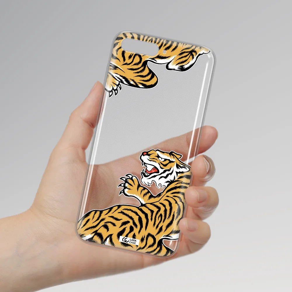 Chinese Tiger Huawei Y6 2018 Clear TPU Case