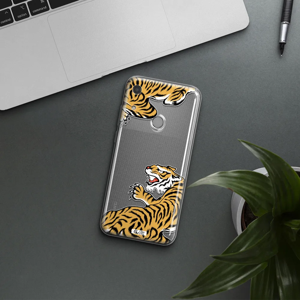 Chinese Tiger Huawei Y6S Clear TPU Case