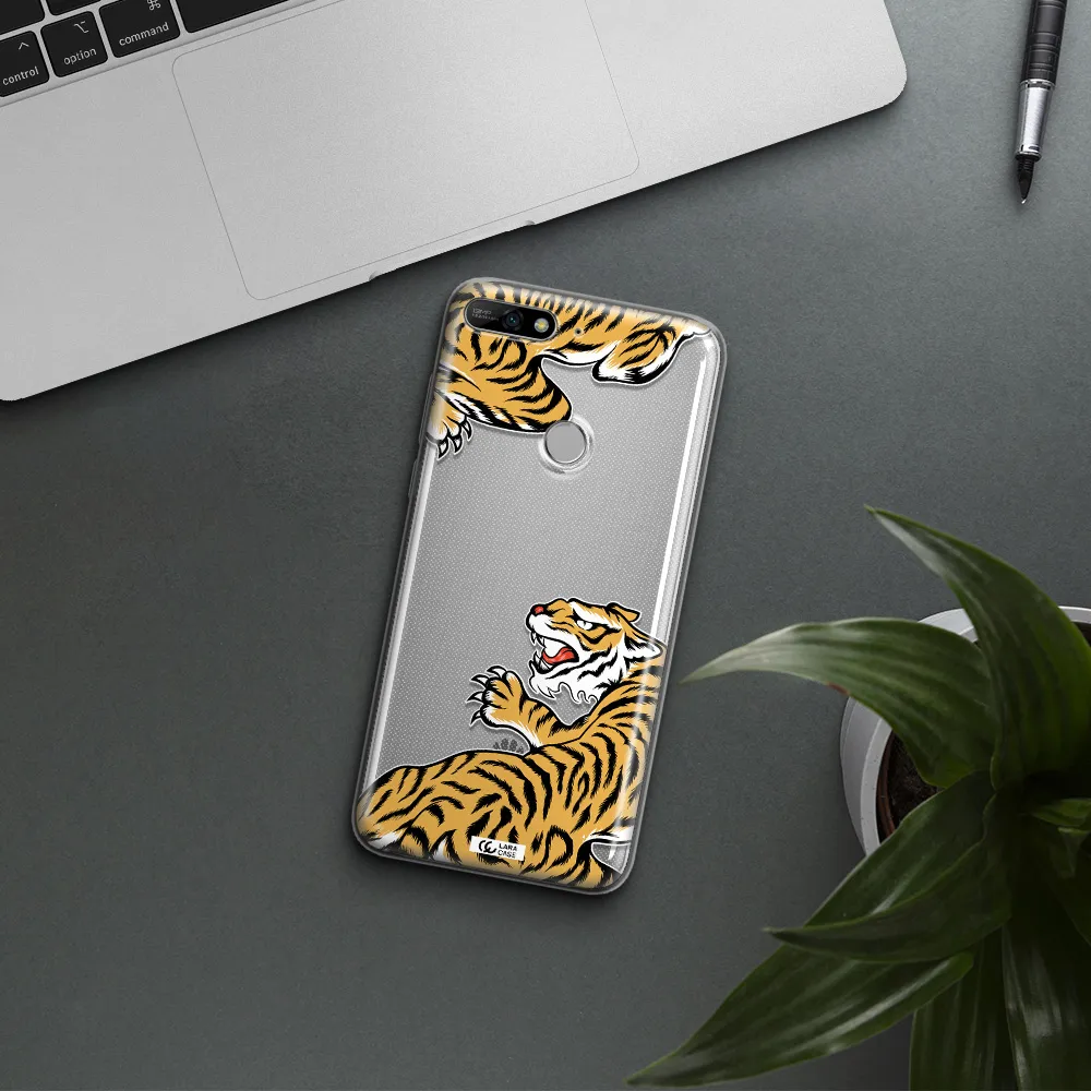 Chinese Tiger Huawei Y7 2018 Clear TPU Case