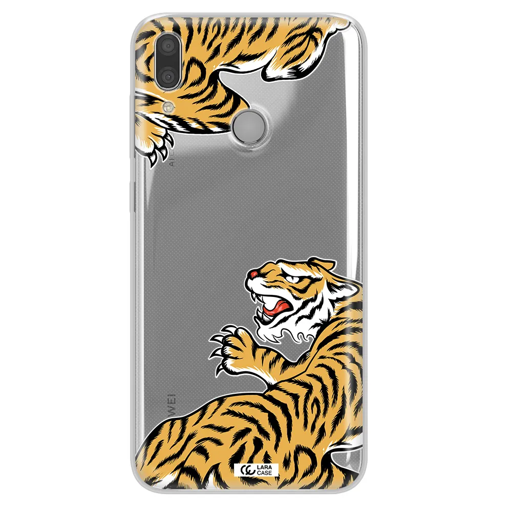 Chinese Tiger Huawei Y7 2019 Clear TPU Case