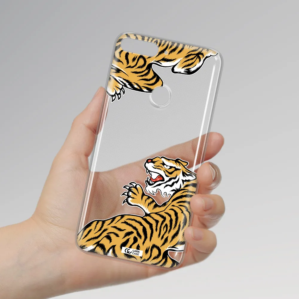 Chinese Tiger Huawei Y7 Prime 2018 Clear TPU Case