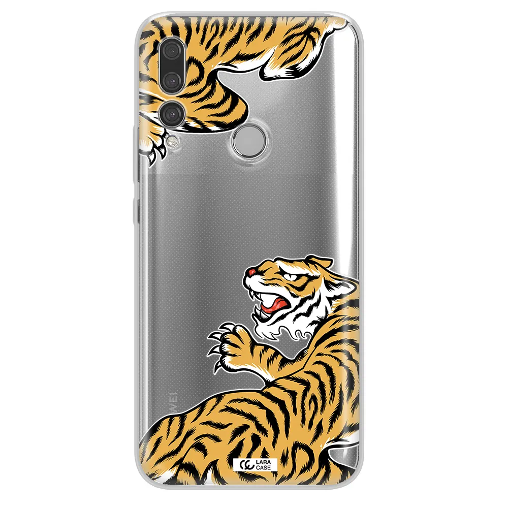 Chinese Tiger Huawei Y9 Prime 2019 Clear TPU Case