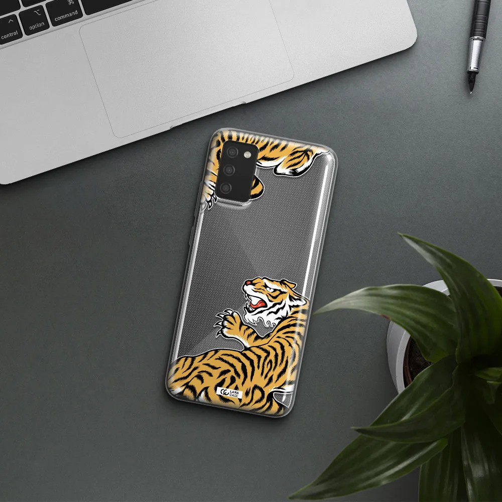 Chinese Tiger Samsung A02S Clear TPU Case