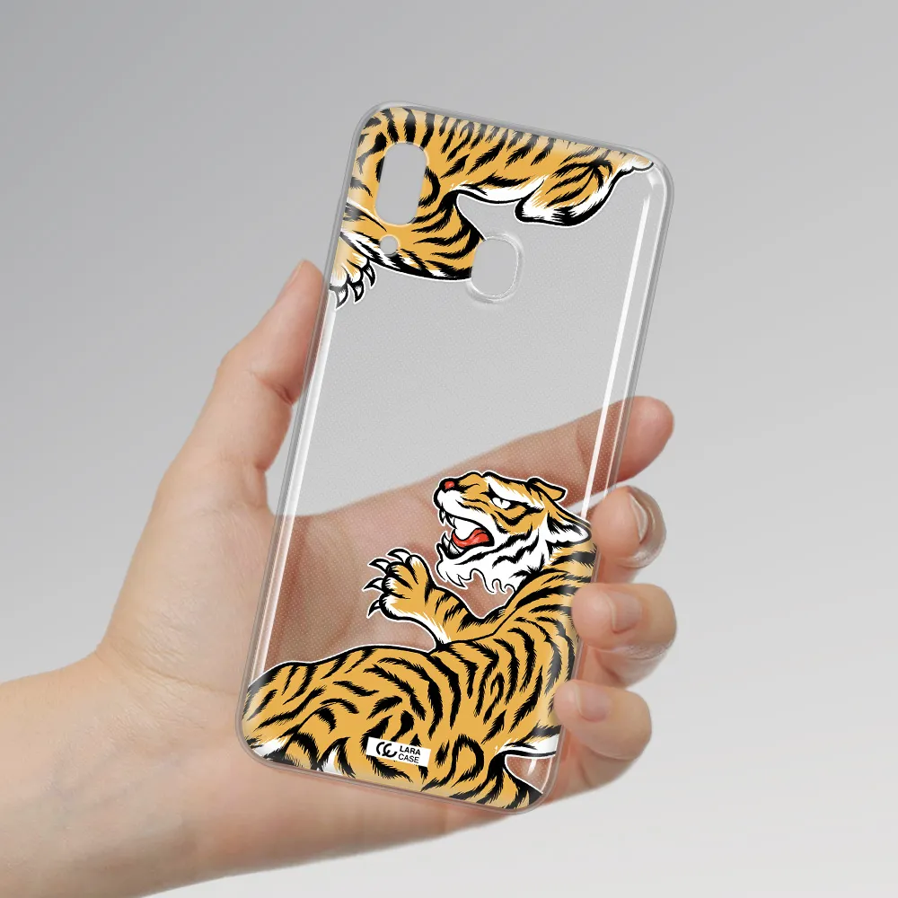 Chinese Tiger Samsung A20 Clear TPU Case