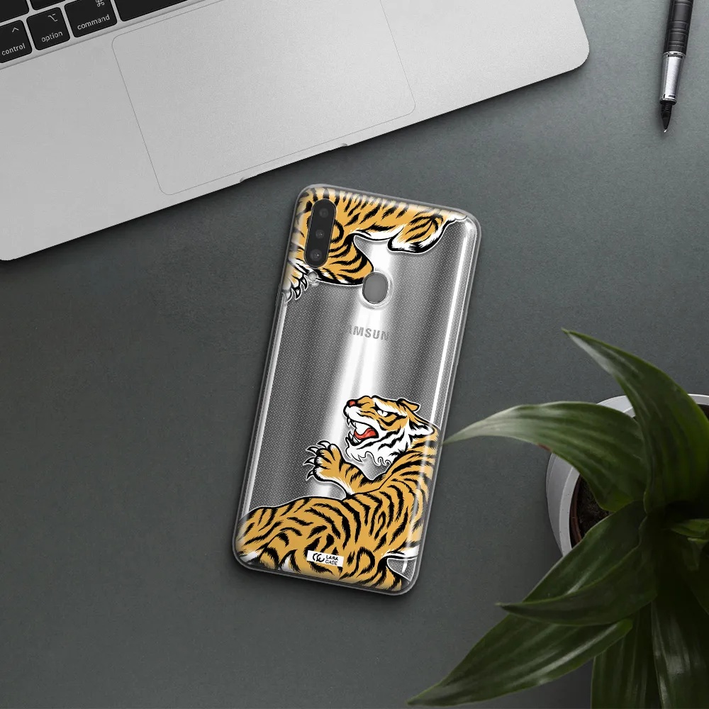 Chinese Tiger Samsung A20S Clear TPU Case