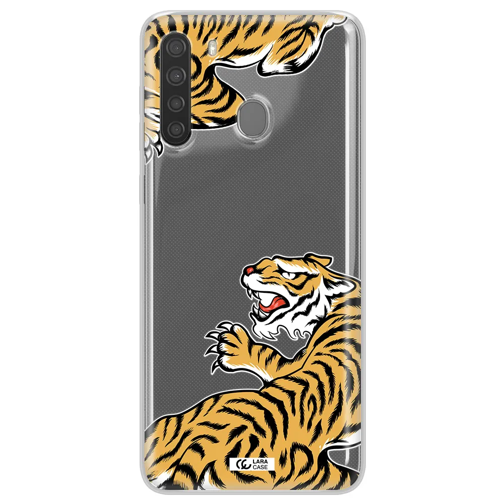 Chinese Tiger Samsung A21 Clear TPU Case