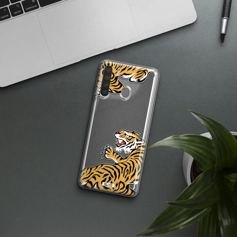 Chinese Tiger Samsung A21 Clear TPU Case