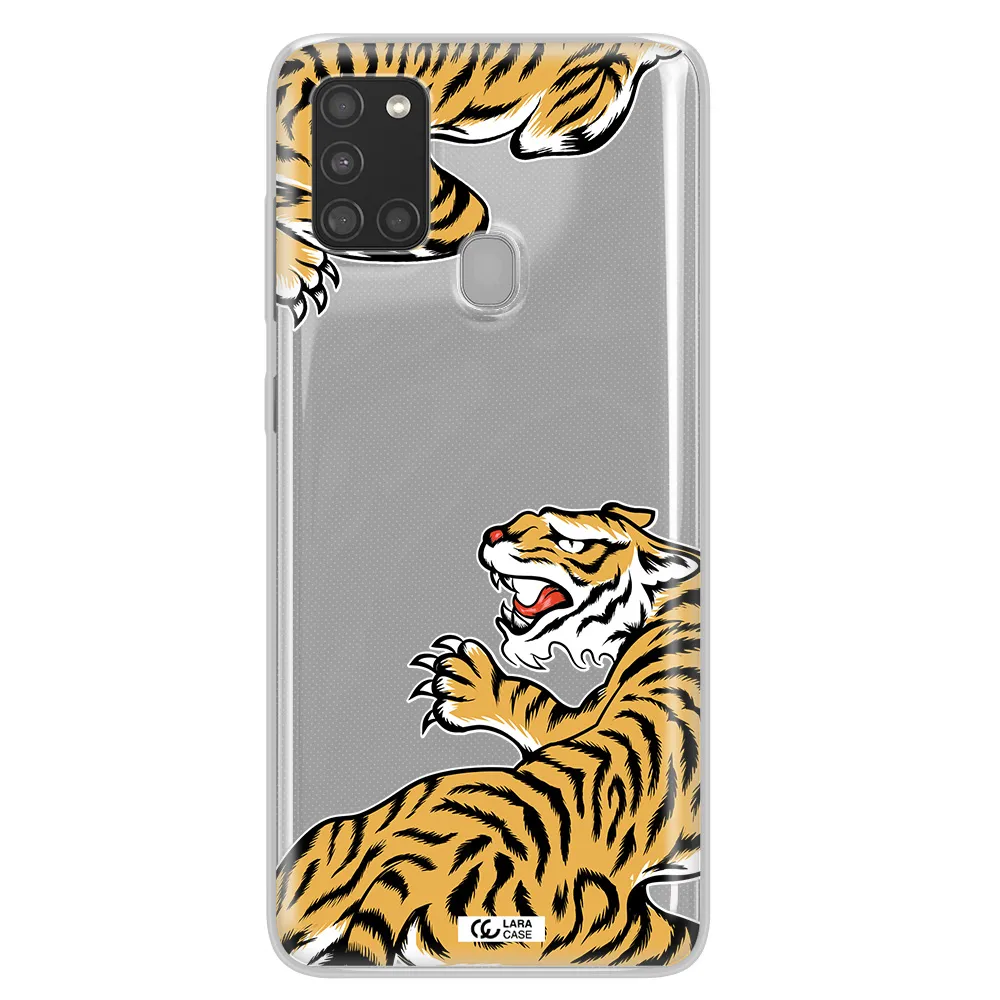 Chinese Tiger Samsung A21S Clear TPU Case