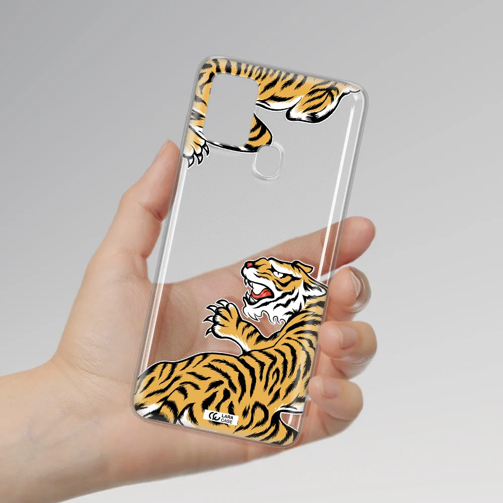 Chinese Tiger Samsung A21S Clear TPU Case