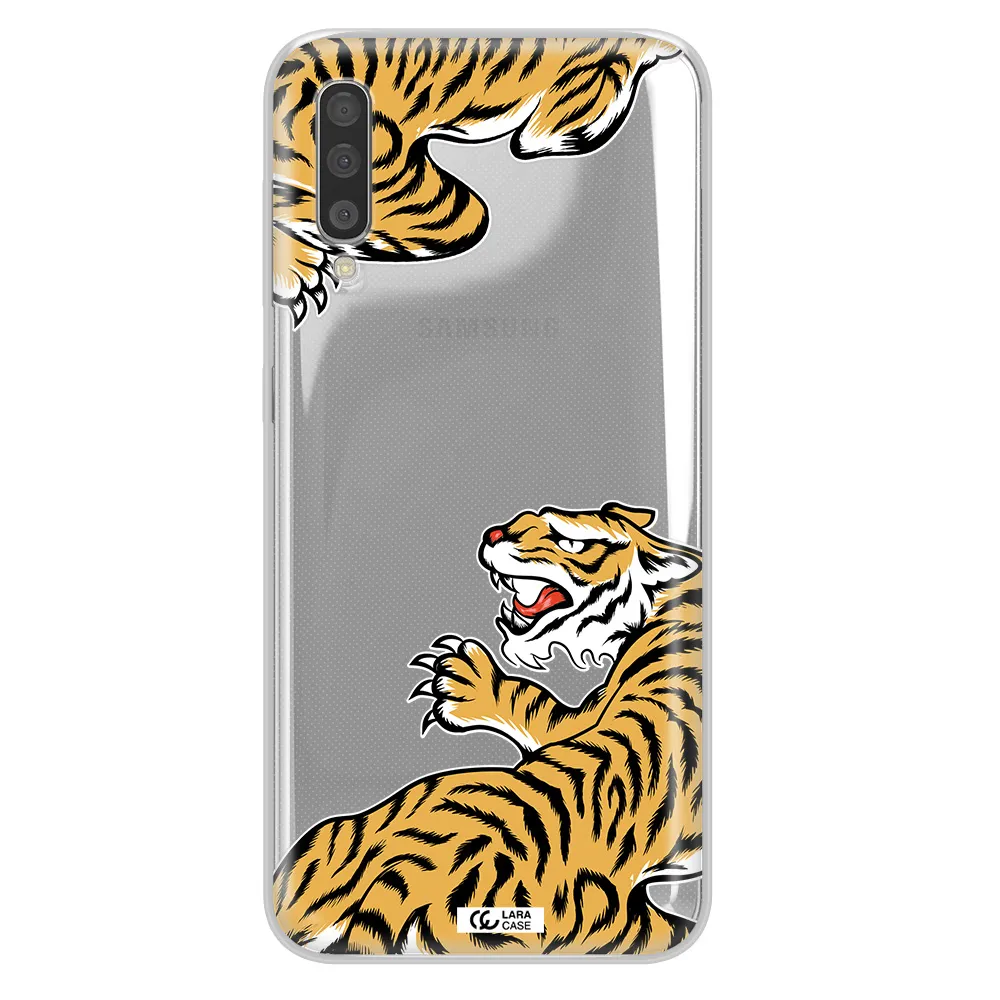 Chinese Tiger Samsung A50S Clear Tpu Case