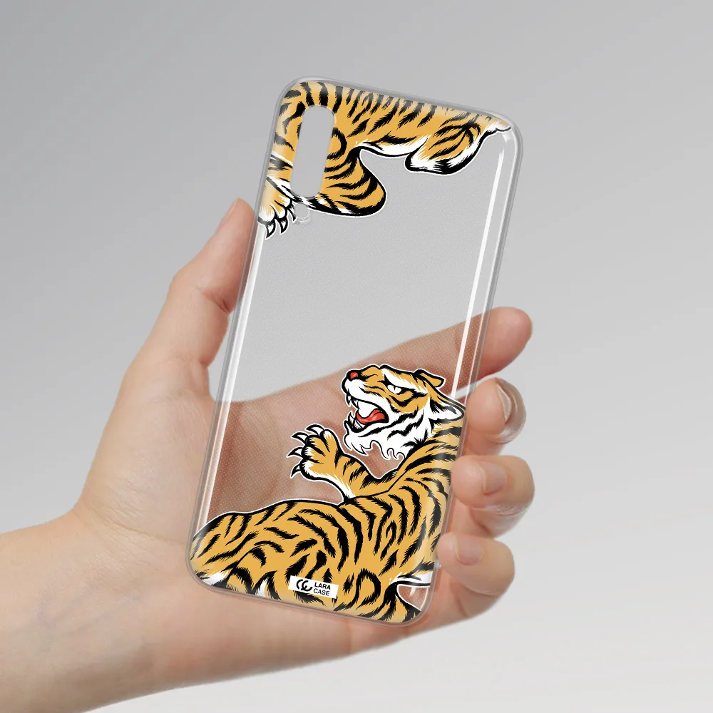 Chinese Tiger Samsung A50S Clear Tpu Case