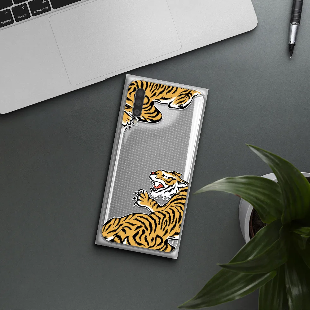 Chinese Tiger Samsung A50S Clear Tpu Case