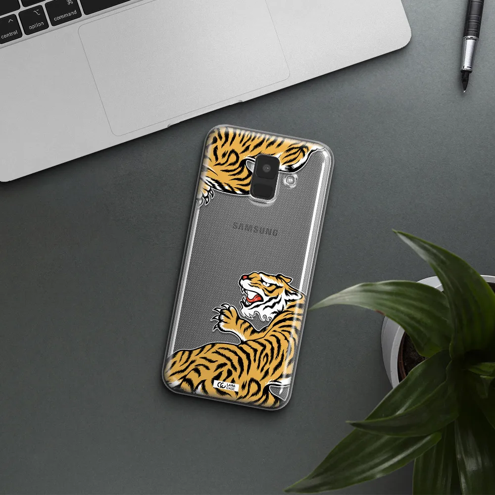 Chinese Tiger Samsung A6 Clear TPU Case