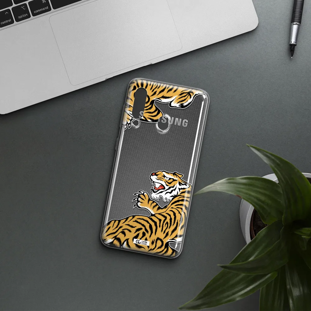 Chinese Tiger Samsung A60 Clear TPU Case