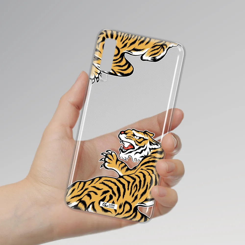 Chinese Tiger Samsung A7 2018 Clear TPU Case