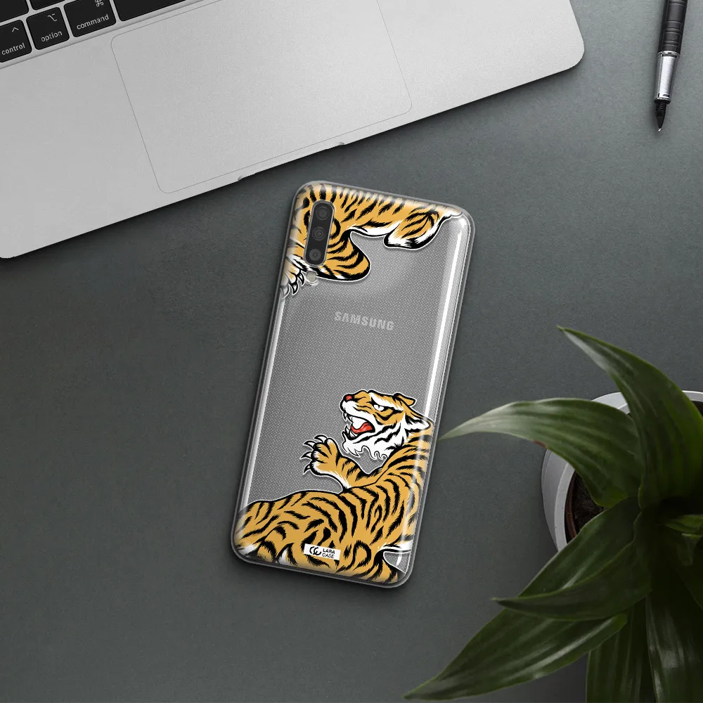 Chinese Tiger Samsung A70 Clear TPU Case