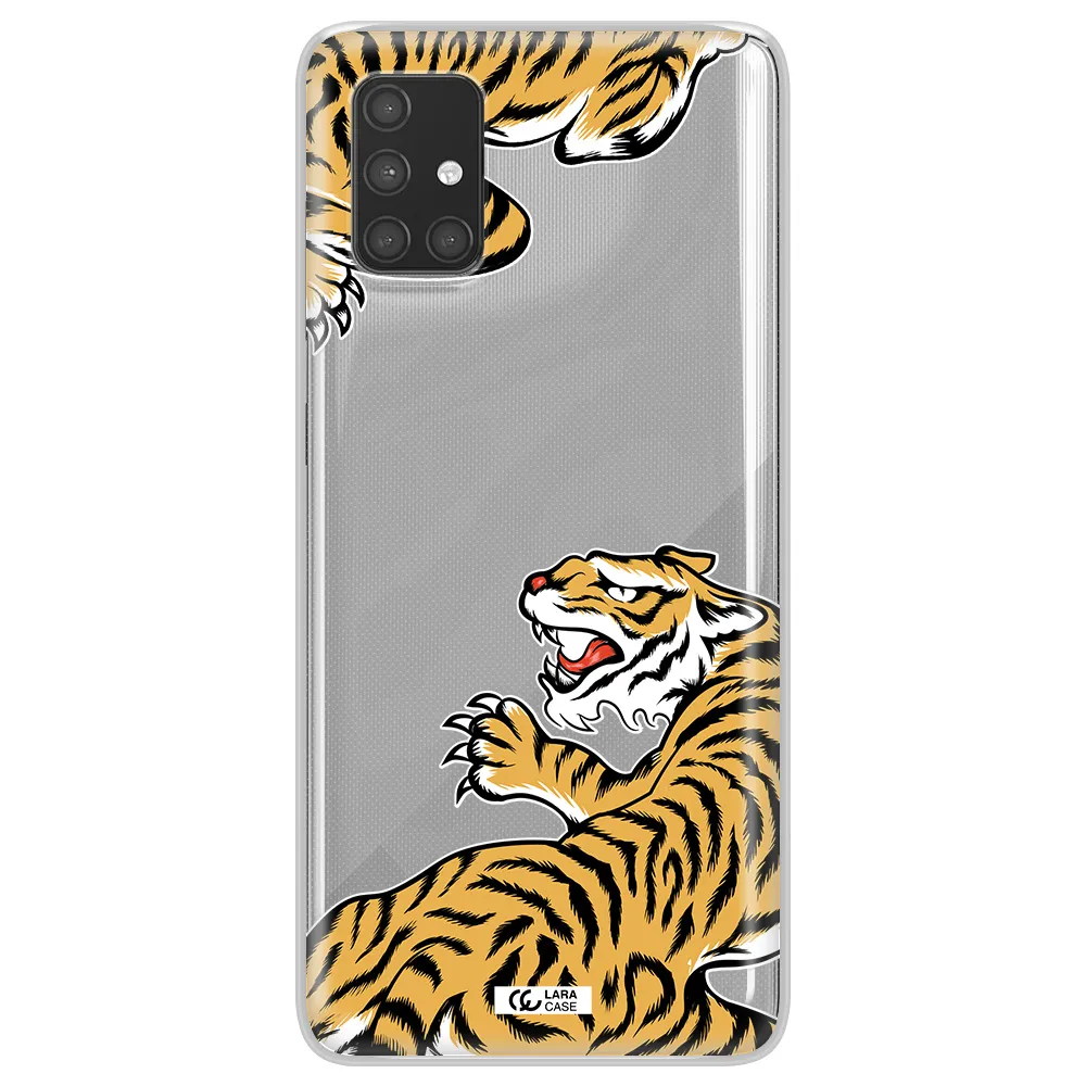 Chinese Tiger Samsung A71 Clear TPU Case